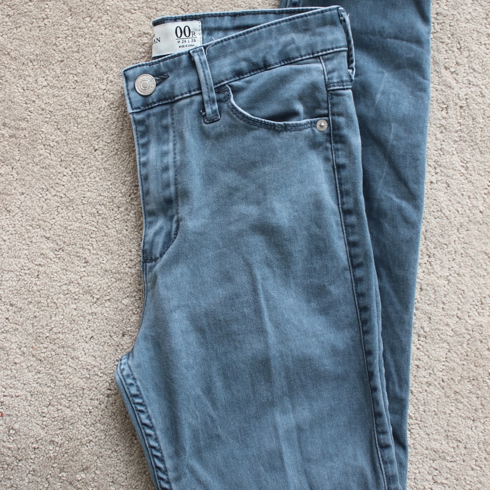 Abercombie Blue Ankle Jeans 00/24